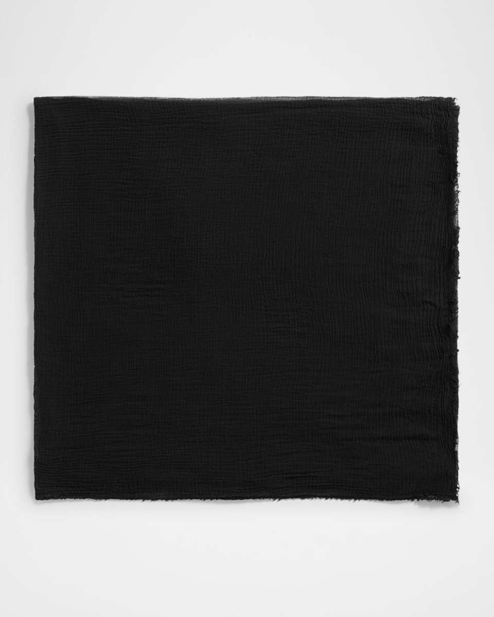 Organic Cotton Crinkled Scarf